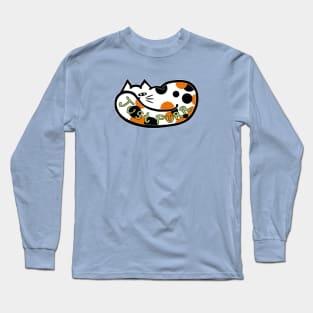 JUST PURR, CALICO KITTY Long Sleeve T-Shirt